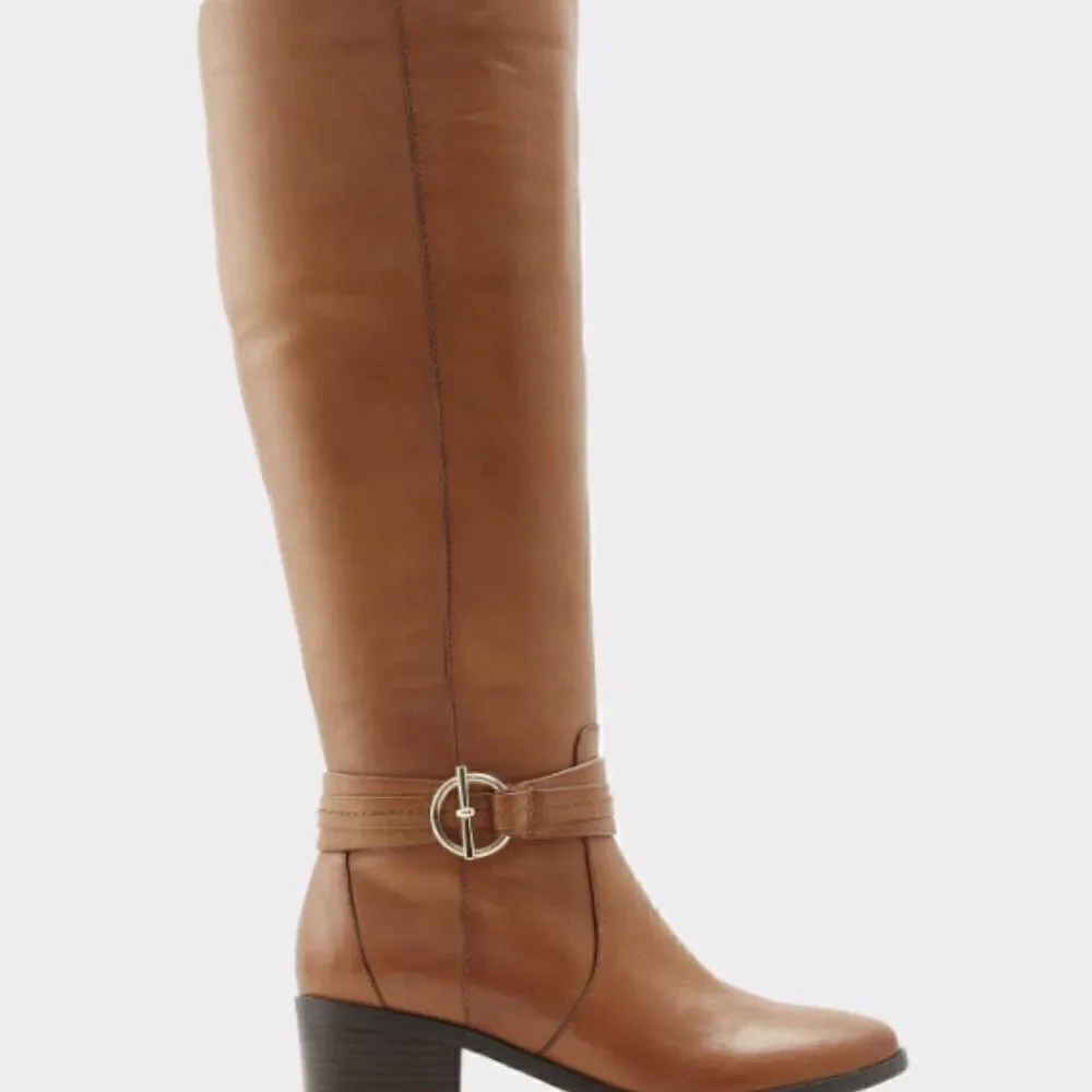 Aldo ‘Amby’ Knee-high Boot – Block Heel - Sz 8.5